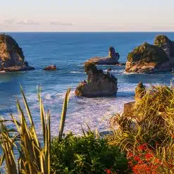 La côte ouest de l'île du sud